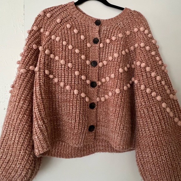 The Great Marled Bobble Cardigan - Picture 2 of 7